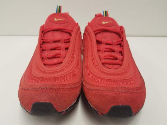 Nike Men's Air Max 97 Olympic Rings Pack Red Sz. 10.5 image number 4