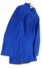 London Fog Women's Blue Long Sleeve Pockets Hooded Full Zip Jacket Size Large image number 1