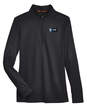 Goodwill Southern California Womens LS Qtr Zip Black S image number 1