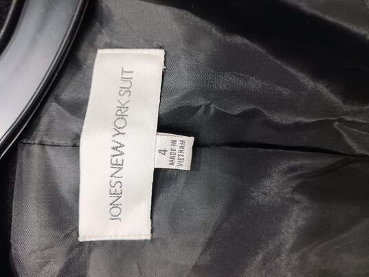 Women's Black Suit Jacket w/ Scarf Size 4 image number 2
