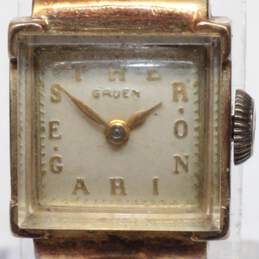 Vintage Gruen 14K Yellow Gold Watch alternative image