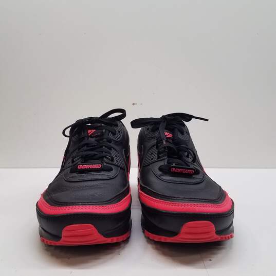 Nike Air Max 90 Undefeated Sneakers Black Red 11 image number 2