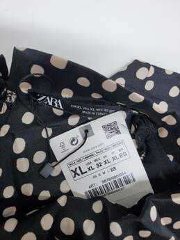 Zara Sleeveless Polka Dot Dress Women's Size XL NWT alternative image