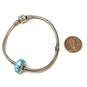 Designer Pandora Sterling Silver 925 ALE Fine Snake Chain Charm Bracelet image number 1