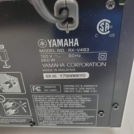 Yamaha Natural Sound AV Receiver RX-V483 image number 8