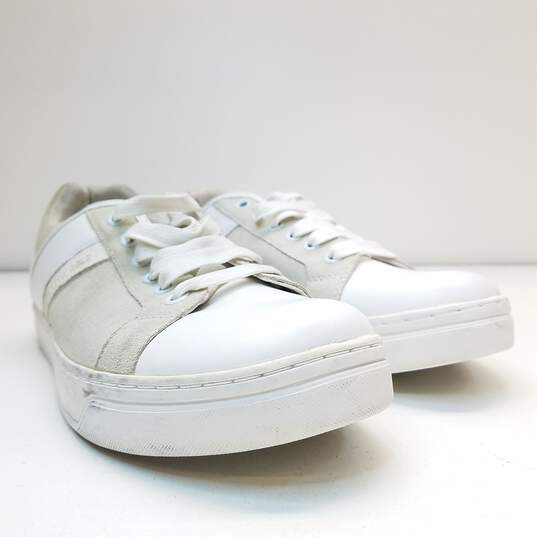 Kenneth Cole New York Swag City White Leather Casual Shoes Men's Size 7.5 image number 3