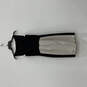 NWT Womens Black White Colorblock Sleeveless Back Zip Sheath Dress Size 00 image number 2