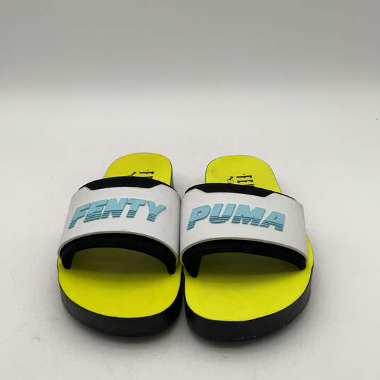 Womens Fenty Surf Multicolor Open Toe Slip-On Slide Sandals Size 9.5 image number 1