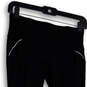 Womens Black Elastic Waist Stretch Pull-On Cropped Leggings Size XS image number 3