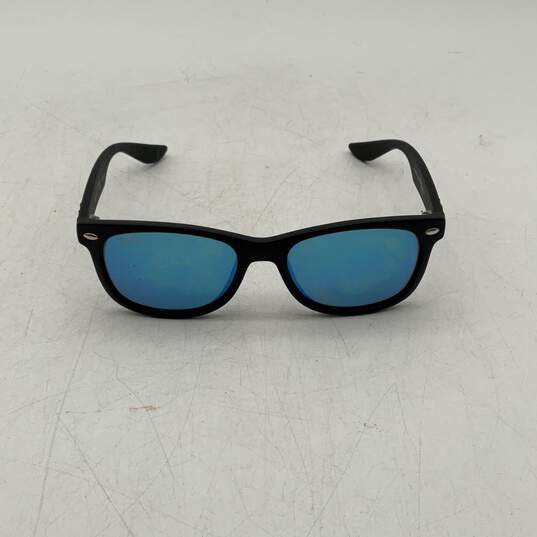 Ray Ban Mens RJ 9052S 1005/55 Wayfarer Black Blue Lightweight Square Sunglasses image number 2
