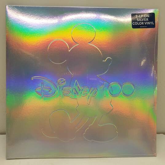 Disney 100  Double LP on Silver Color Vinyl (NEW) image number 1