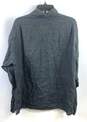 Ralph Lauren Men Black Linen Button Up Shirt XL image number 2