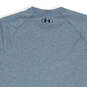 Mens Gray Short Sleeve Crew Neck Storm The Stadium Notre Dame T-Shirt Size M image number 4
