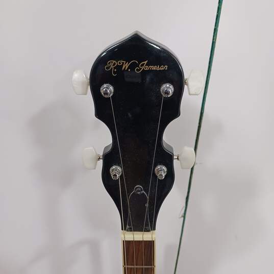 R.W. Jameson 4-String Banjo w/Gig Bag image number 3