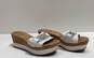 Michael Kors Warren Cork Wedge Slide Sandals Shoes Size 6.5 M image number 3