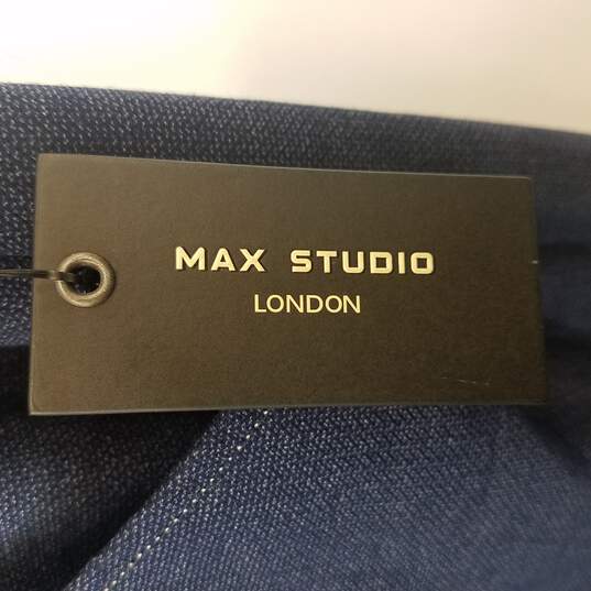 Max Studio Women Blue Pants 6 NWT image number 3