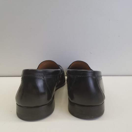 Cole Haan Black Leather Tassel Loafers Shoes Men's Size 11 D image number 4