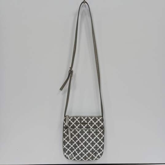 Kenneth Cole Reaction Gray/White Crossbody Bag image number 1