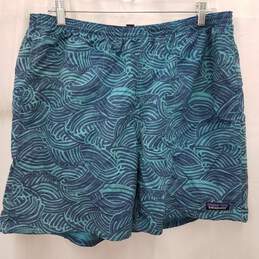 Patagonia Blue Wave Patterned Shorts Size L