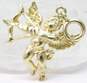 (G) 14k Yellow Gold Cupid Charm 3.6g image number 1