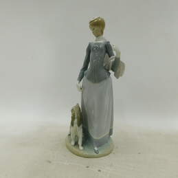 Lladro Lady With Shawl 4914 17 Inch Porcelain Figurine No Umbrella