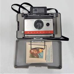 Vintage Polaroid Land Camera 104 w/ Flash Bulbs, Manuals & Leather Case Untested alternative image
