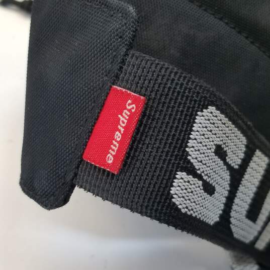 Buy the Supreme Cordura Black Fanny Pack | GoodwillFinds