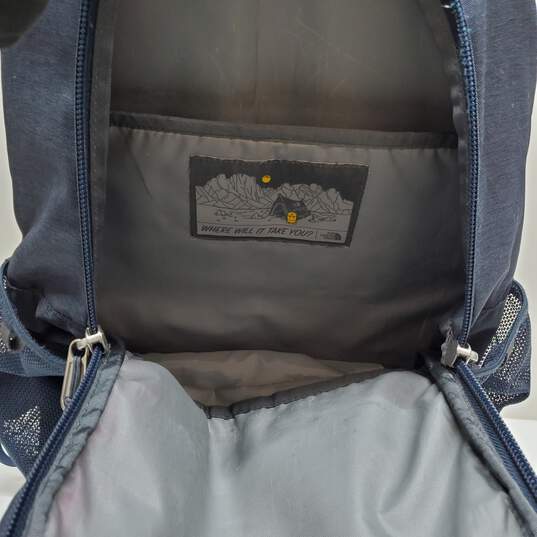 The North Face Borealis Backpack, Shady Blue Heather/TNF White image number 6