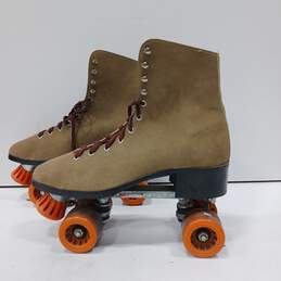 Vintage Brown Nash Cruisers Roller Skates Size 8 alternative image