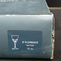 Vintage Bundle of 6 J. G. Durand Crystal Wine Glasses w/Box alternative image