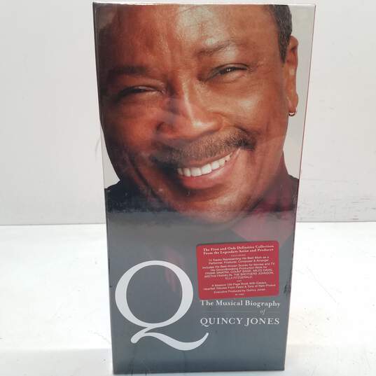 The Musical Biography of Quincy Jones CD Box Set (NIB) image number 1