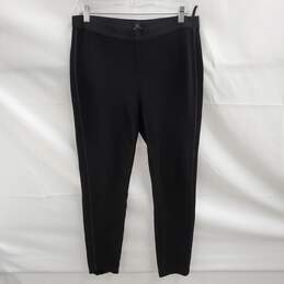 Eileen Fisher Black Tencel Blend Stretch Pants Women's Size M