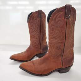 Code West Brown Leather Western Boots Men's Size 9 / Women's 11