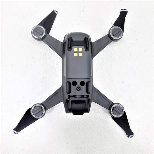 DJI Spark Portable Mini Camera Drone GL100A Alpine White w/ Controller IOB image number 8