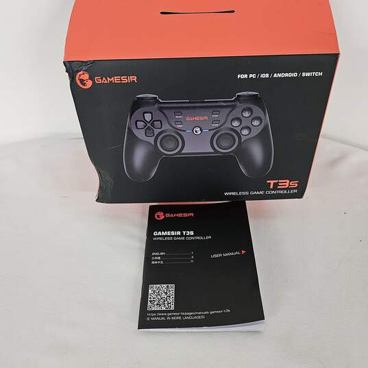 GameSir T3S Gaming Controller for PC and Andriod TV box with dongle,  Bluetooth Controller for Switch, iOS, Android Phone/Tablet