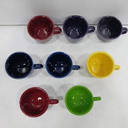 Bundle of 8 Multicolor Fiesta Ware Mugs alternative image