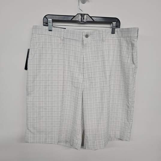 White Golf Shorts image number 1