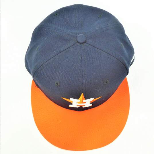 HOUSTON ASTROS NEW ERA Baseball Cap 59FIFTY 7 1/4  Fitted Cap image number 2