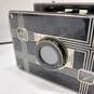 Black Vintage Jiffy Six-20 Camera w/ Leather Case image number 4