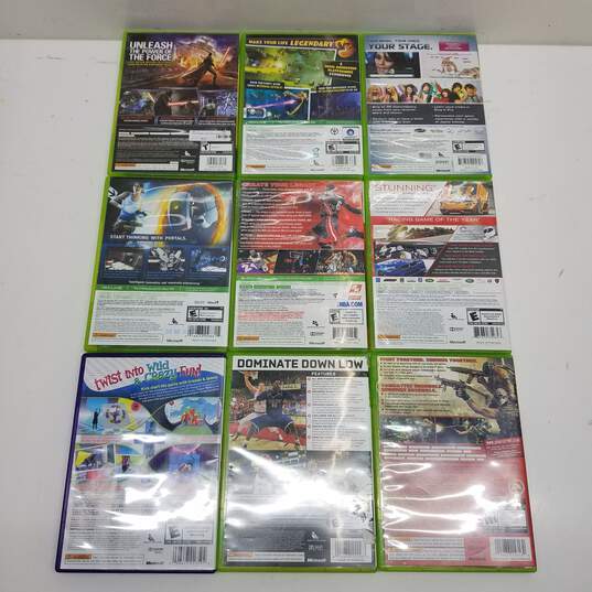 Mixed Lot of 9 Microsoft Xbox 360 Video Games #6 image number 2