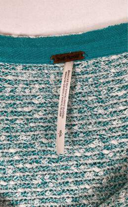 Free People Blue Knit Sweater - Size Small alternative image