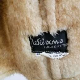 Wilsons Leathers Vintage Sheepskin Coat Size 38 alternative image