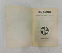 1990 Vintage Beatles Booklet Zine In Russian