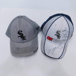 2 Chicago White Sox Autographed Hats