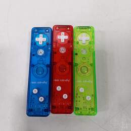 Lot of 3 Assorted Nintendo Wii Rock Candy Wiimotes Controllers
