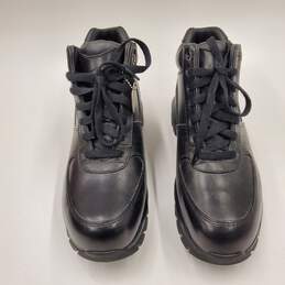 Nike Air Max Goadome ACG All-Trac Boots Triple Black Leather Sneakers 599474-050 Men's Size 8.5 alternative image