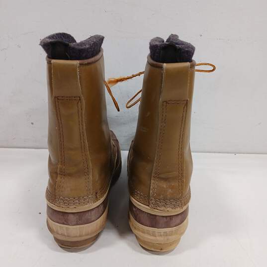 Sorel Kaufman Wool Interior Winter Snow Boots No Size image number 3