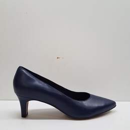 Clarks Collection Cushion Soft Heels Blue 10
