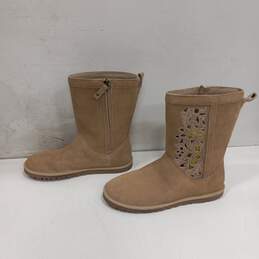 Ugg Women's Floral Cutout Suede Boots Size 8 alternative image