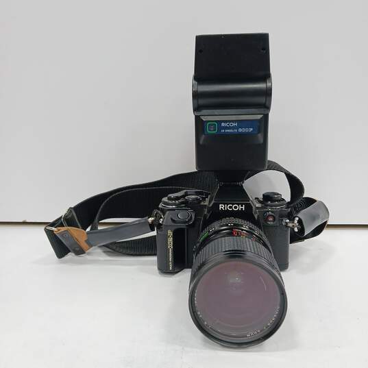 Ricoh Film Camera w/ Flash Attachment image number 1